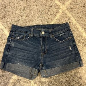 Aeropostale blue jean shorts